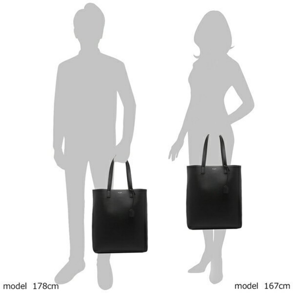 Saint Laurent Tote Black Pouch PARIS Bag YSL - Picture 6 of 9